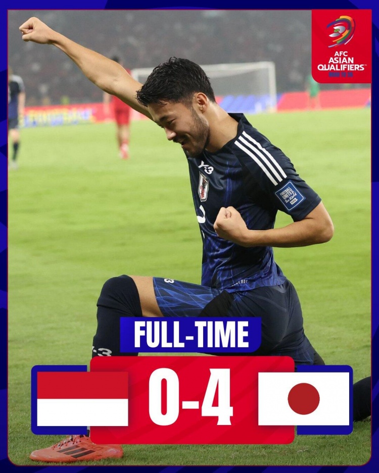 印尼媒：0-4不敵日本但生活還得繼續(xù)，戰(zhàn)沙特要以取勝為目標(biāo)